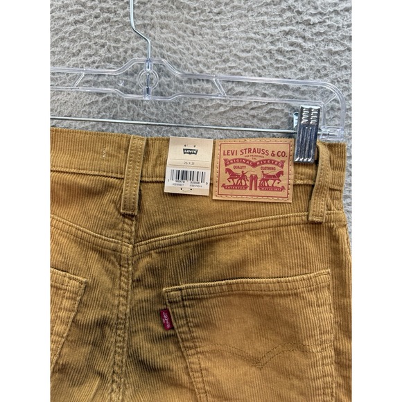 Levis Pants Womens 26x31 Brown Corduroy 94 Baggy Skater Grunge Preppy Y2K New - Picture 12 of 13